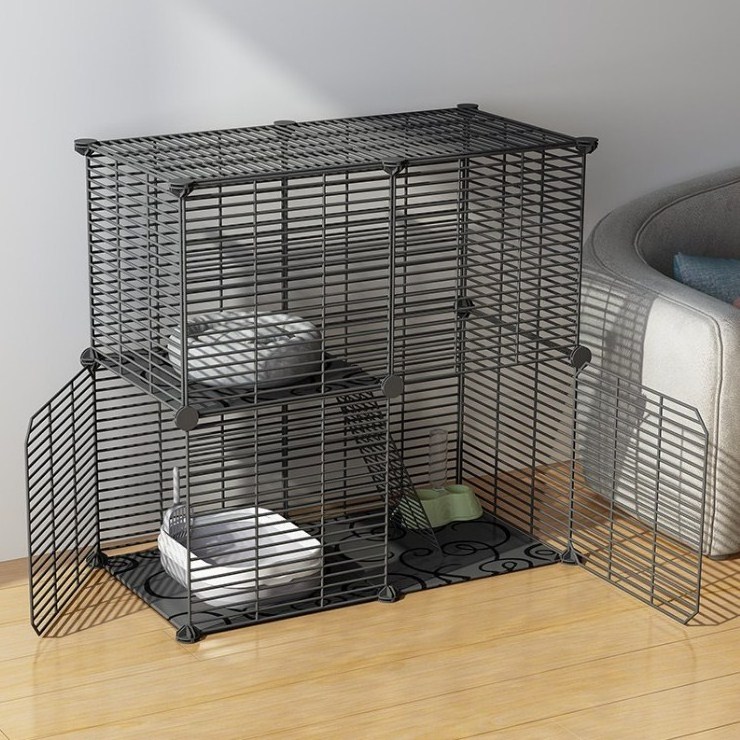 New Design Cages Cat Cage Villa Trap Large Cats Enclosure Kennel Dog Playpen Indoor Crate Animal Pet Cages Carriers