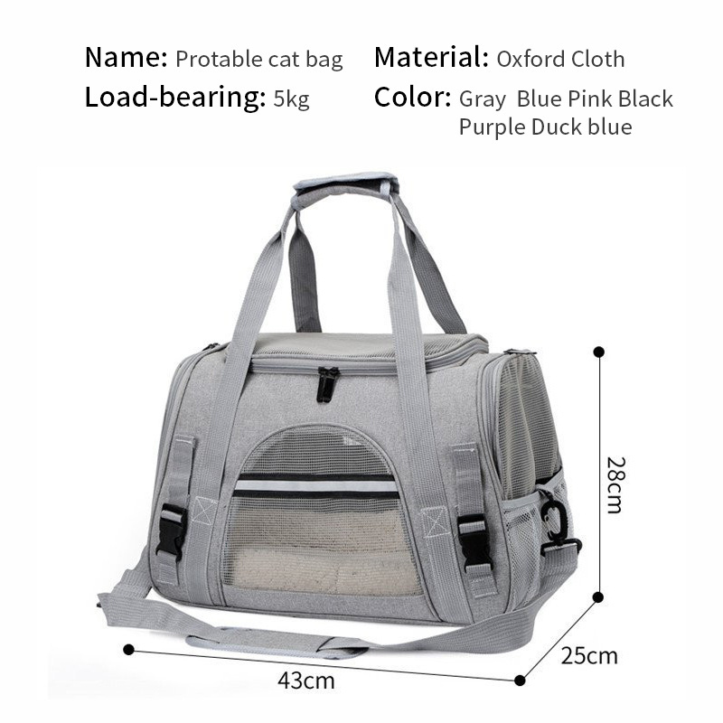 Wholesale IN Stock Airline Approved Portable Outdoor New Design Foldable Backpack Cat Pet Carriers Dog Carry Bags