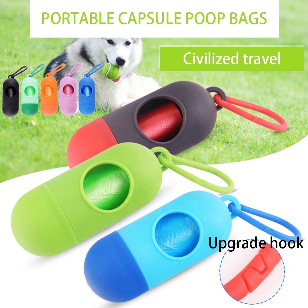 Eco-friendly Bio Degradable Dog Cornstarch Compostable Biodegradable Poop Bags Holder