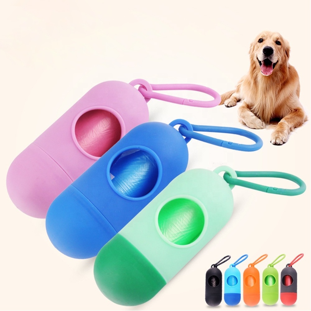 Eco-friendly Bio Degradable Dog Cornstarch Compostable Biodegradable Poop Bags Holder