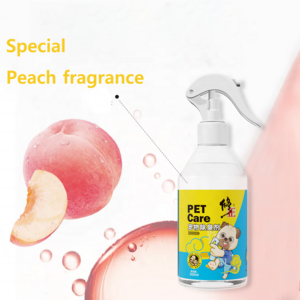 Amazon hot selling pet odor eliminator spray bacteriostatic pet spray and carpet deodorizer for cats dogs home