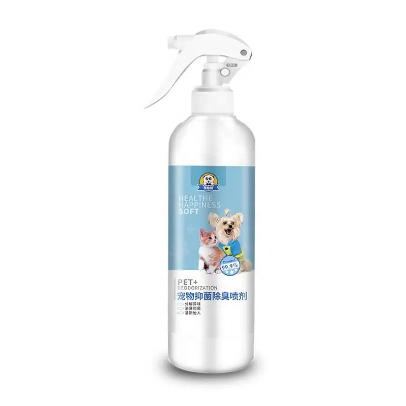 Wholesale Safe Non Toxic Pet Deodorization Anti-Bacteria Spray Plant Extracts Pet Deodorant for Pets