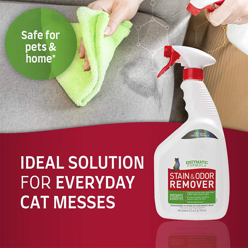 Home Carpet Dog Cat Pee Pet Stain Remover Odor Eliminator Deodorant Spray Enzyme