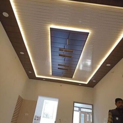 Project Easy Installation Pvc Ceiling Suspension Waterproof Ceiling Light Board Plastic OEM Modern Rectangle Waterproof 5mm~15mm