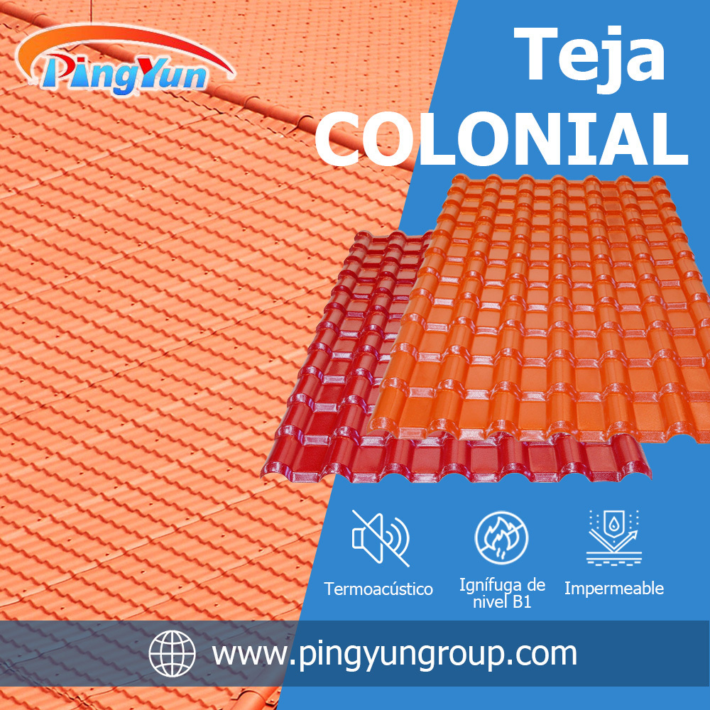 Tiles asphalt shingles  Pvc Roof Corrugated  plastiteja roofing lamina  Asa Roof Sheet Panel