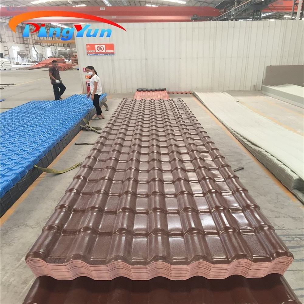 spanish roof tile cost for sale types style Synthetic resin synthetic terracotta supply roofing materials