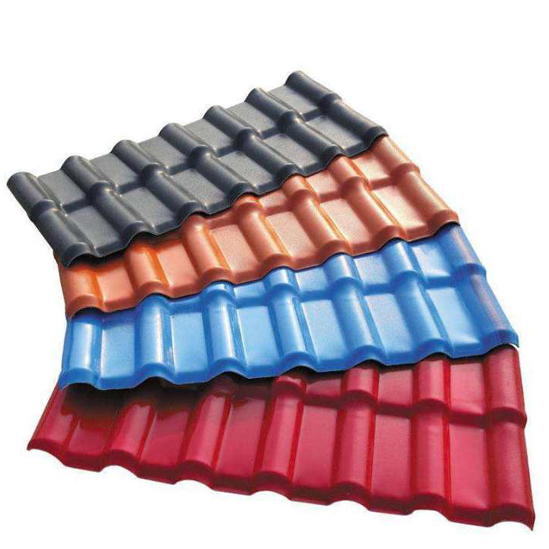 Outdoor pvc heat insulation roofing sheet  corrugated tile roof and ASA roof sheet panel