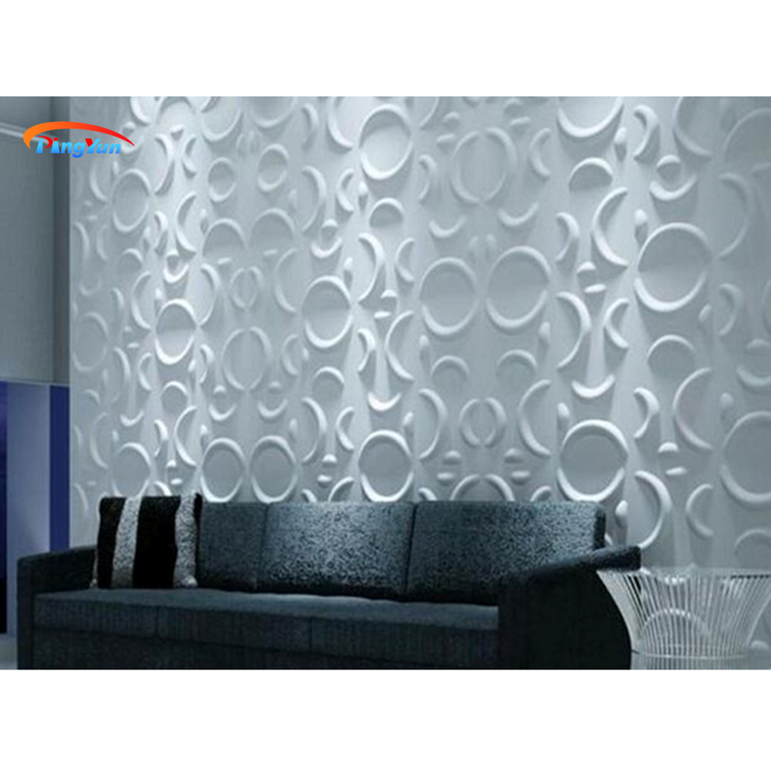 Luxury Wallpaper Pvc Wall Panel Living Room 3d Wallpaper High Quality Luxury Carton Packing Waterproof Sticker House Decoration