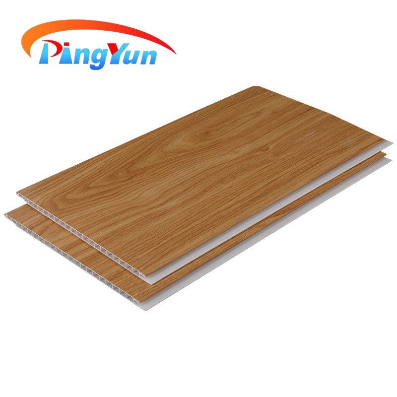 Co-Extruded WPC Wood Plastic Composite Plank Decorative Interior Wall Tiles Tongue And Groove Ceiling