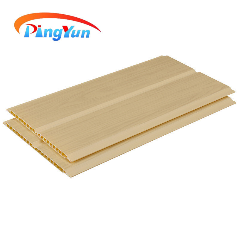 Co-Extruded WPC Wood Plastic Composite Plank Decorative Interior Wall Tiles Tongue And Groove Ceiling