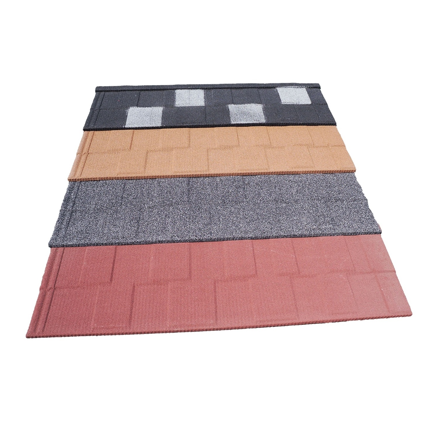 Galvanized Metal Shingle Roma Roofing Sheets Color Stone Coated Roof Tiles for House Villa