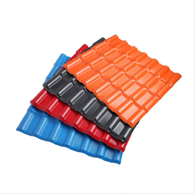 Outdoor pvc heat insulation roofing sheet  corrugated tile roof and ASA roof sheet panel