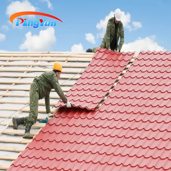 Outdoor pvc heat insulation roofing sheet  corrugated tile roof and ASA roof sheet panel