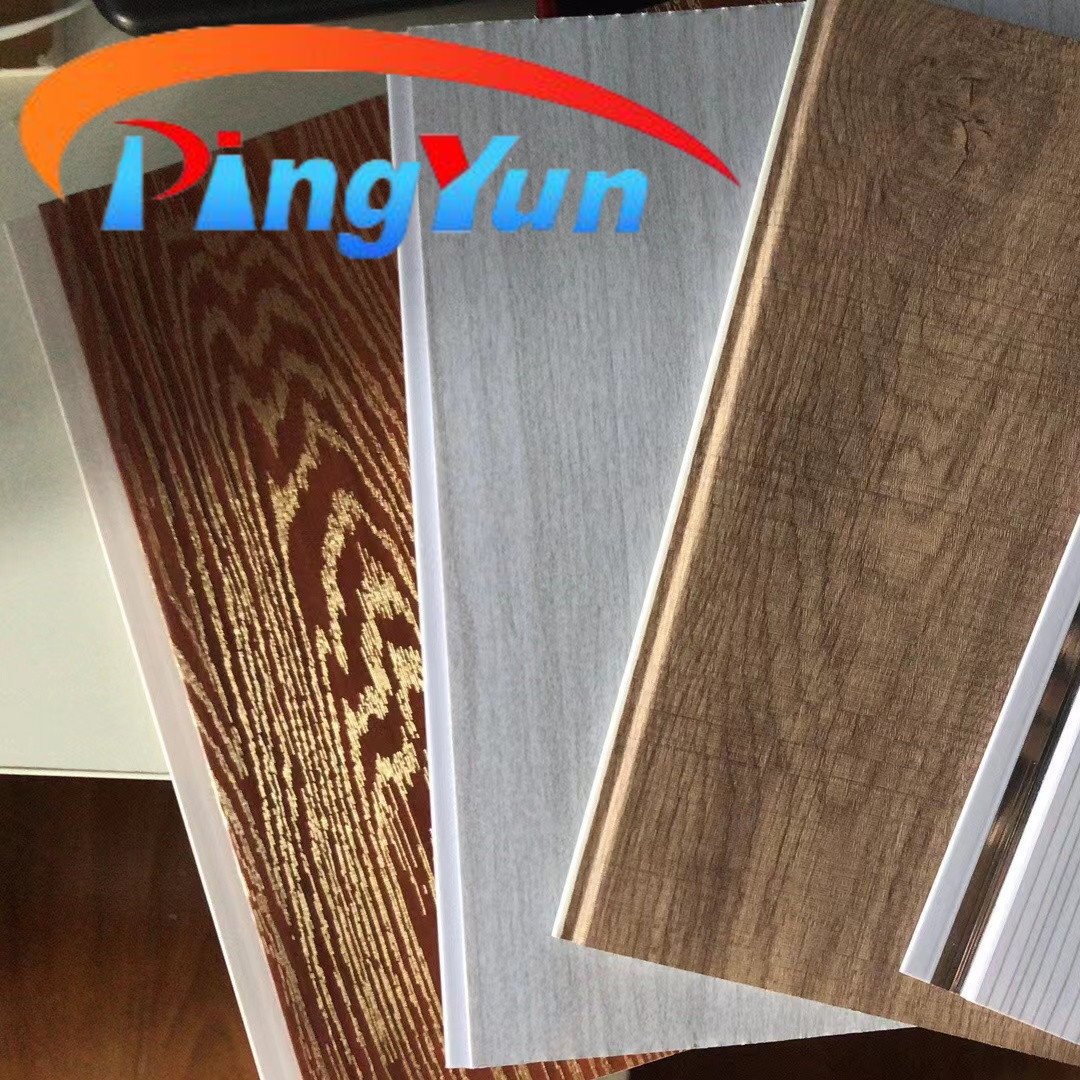 Pvc Printing Laminated Ceiling Panel Cielo Sheet Techo De Pvc High Quality 250*7mm 200*8mm 300*9mm panel ceiling sheets