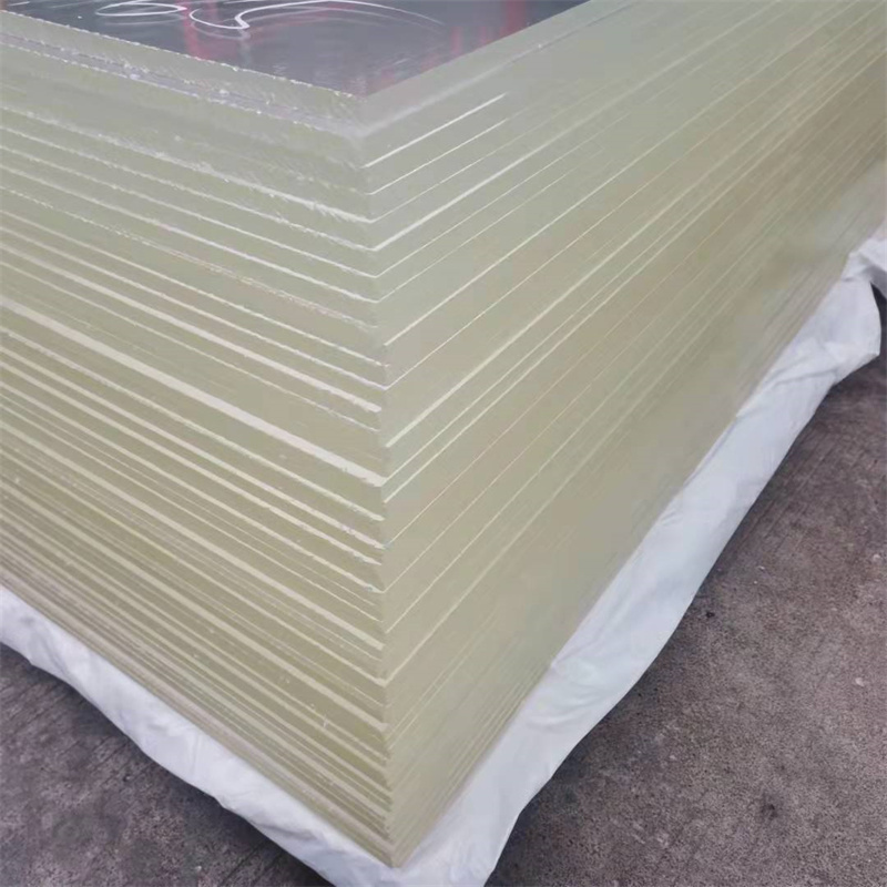 Customized 2050x3050mm Large Size Plastic Plate Panel Clear Acrylic Sheet