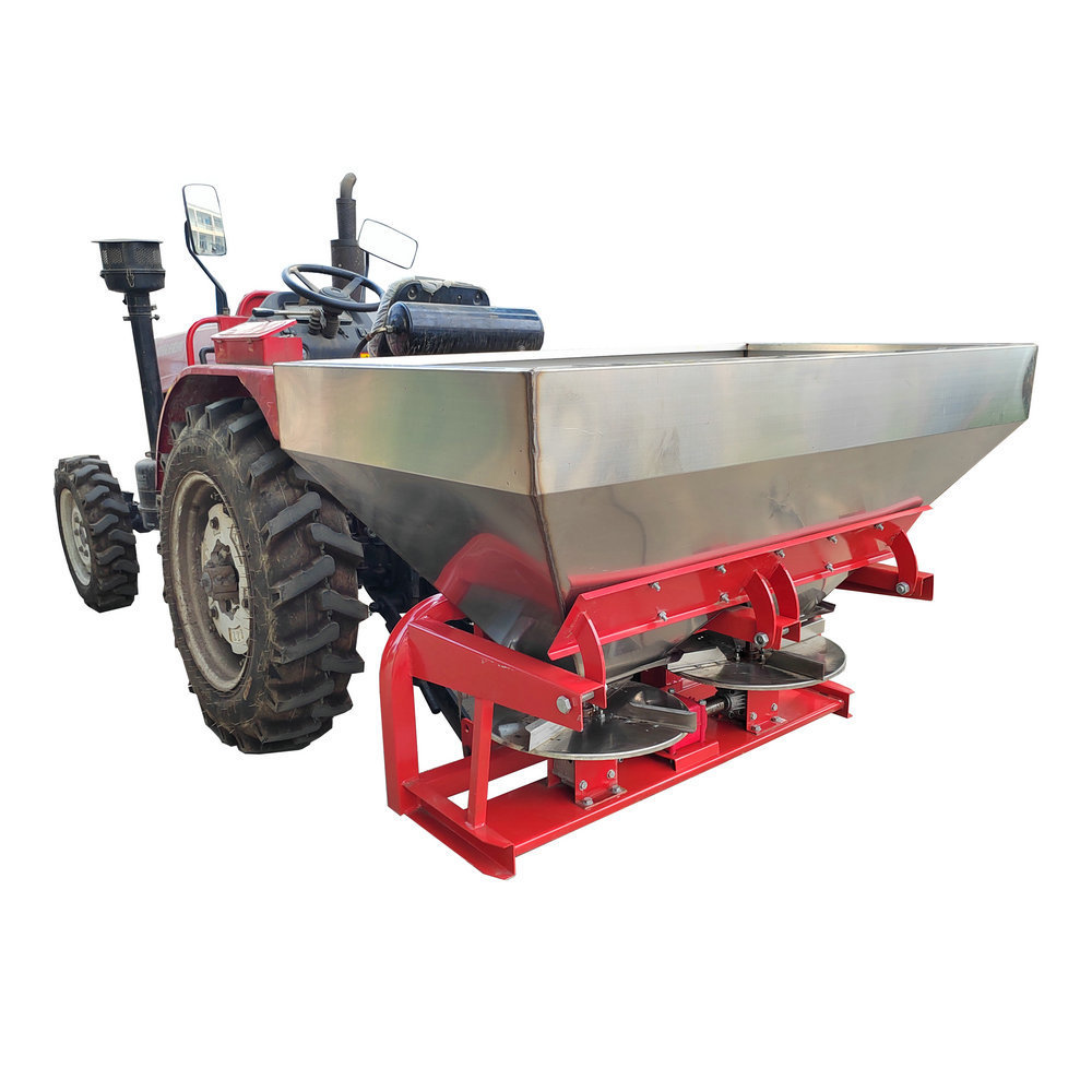 Agricultural 500L 1000L Stainless Steel Fertilizer Spreader for Tractor