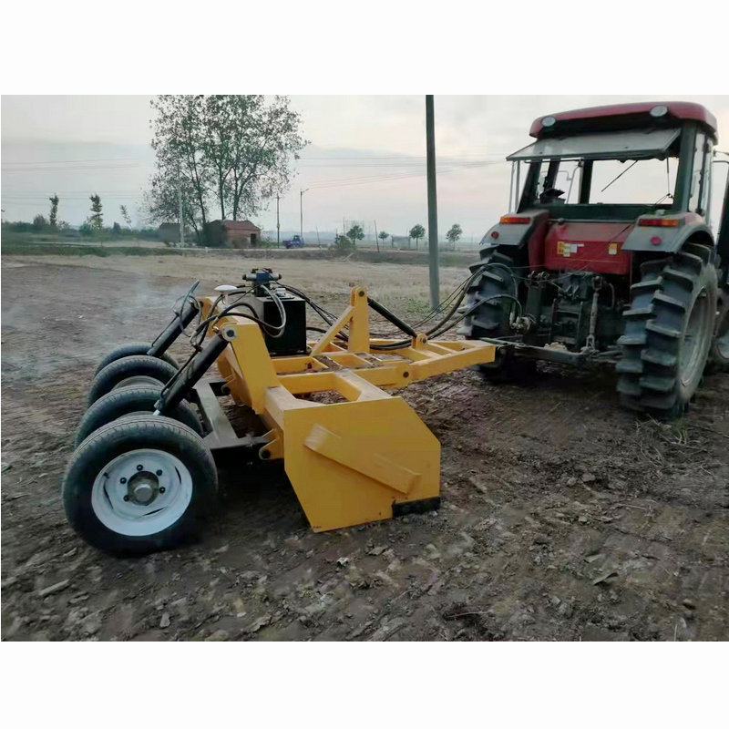 Agriculture equipment laser land leveling bucket scraper laser land leveling grader for sale