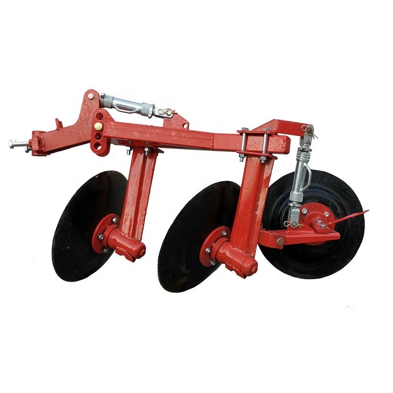 Agriculture machinery two disc plough for walking tractor