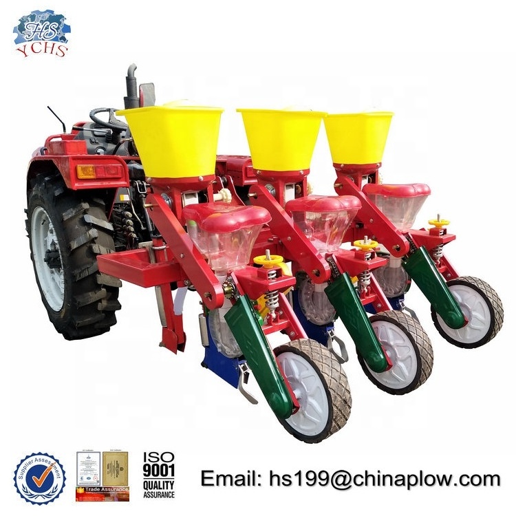 Agriculture farm machine 3 row 4 row corn planter price for selling