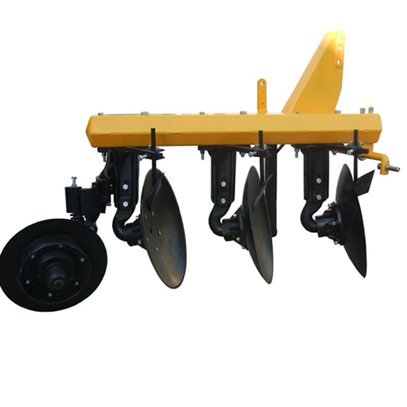 Factory supply tractor three-point suspension agricultural disc plough small fish plough