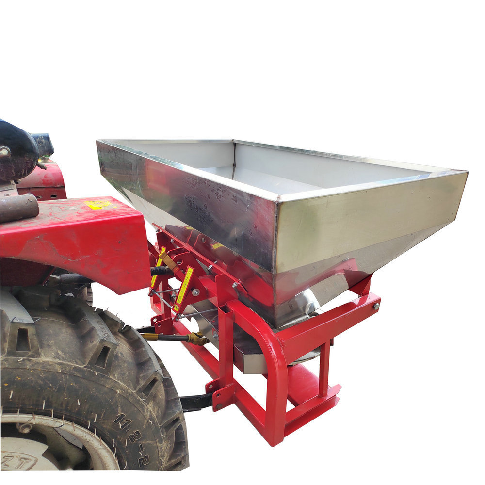 Agricultural 500L 1000L Stainless Steel Fertilizer Spreader for Tractor