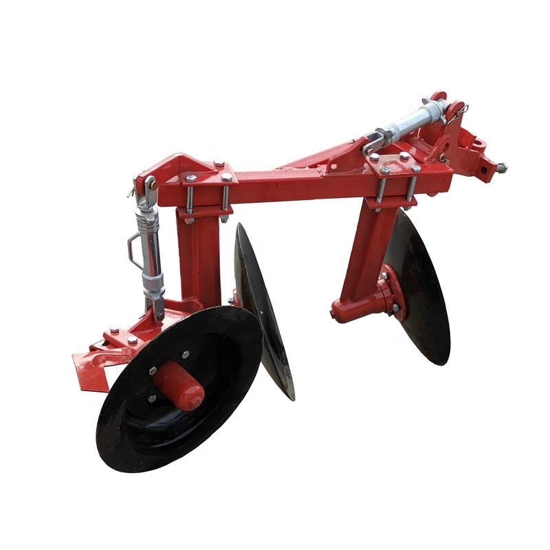 Agriculture machinery two disc plough for walking tractor