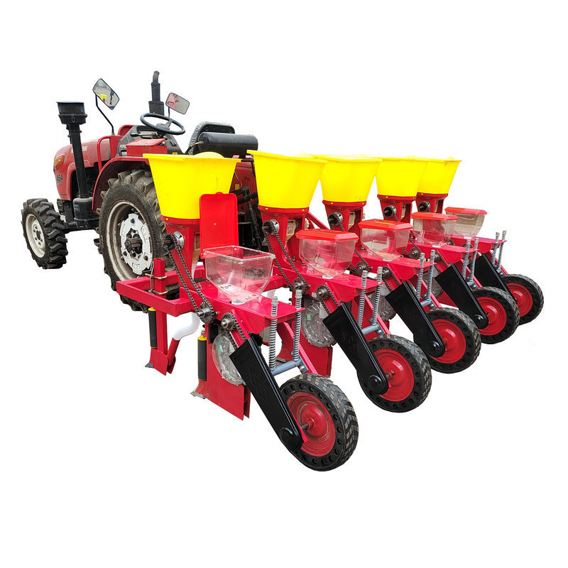 Agricultural tractor mounted 5 row soybean corn planting machine corn seed planter