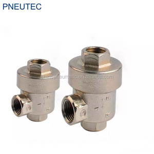 XQ KKP PQE series female M5 1/8" 1/4'' 3/8" 1/2" aluminum pneumatic quick exhaust power valve for cylinder