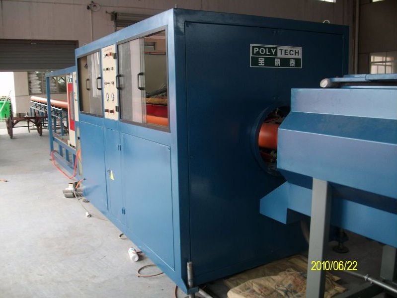 singal wall corrugated pipe extrusion line /PE PP PA plastic corrugated pipe extrusion line