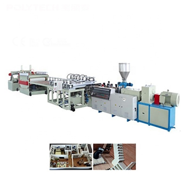 Plastic WPC/PVC Crust Foam Board Extrusion Line Machine For House