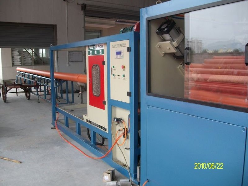 singal wall corrugated pipe extrusion line /PE PP PA plastic corrugated pipe extrusion line