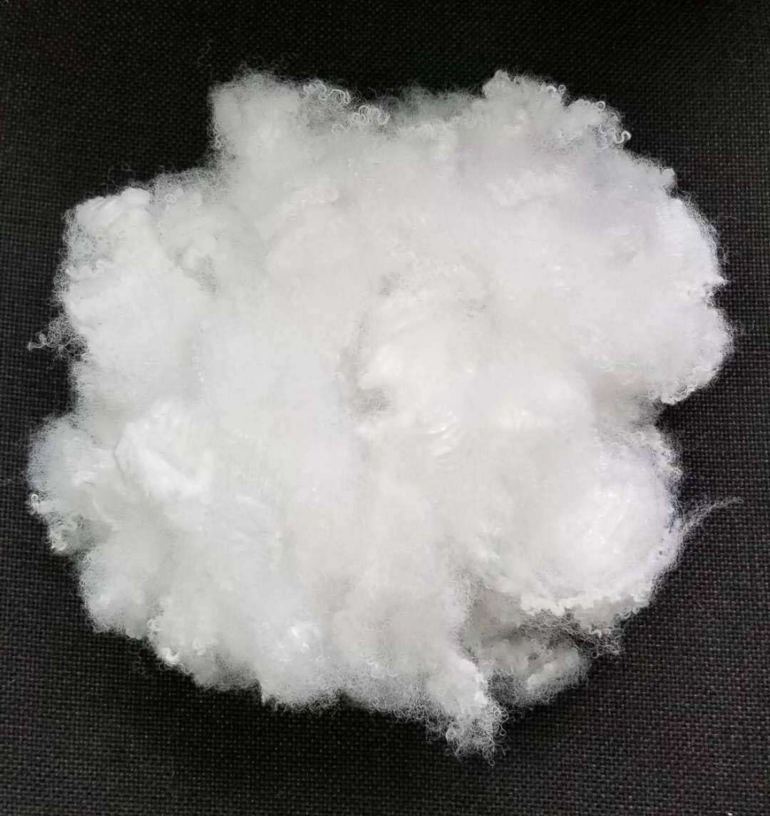 Polyester fiber batting filling material HCS Virgin polyester staple fiber White Color Polyester Staple Fiber