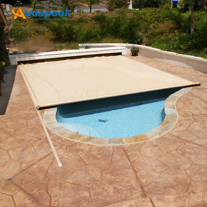 New Style Top Quality Ground Pool Cover motorized swimming pool cover rectangle inflatable clear pool cover