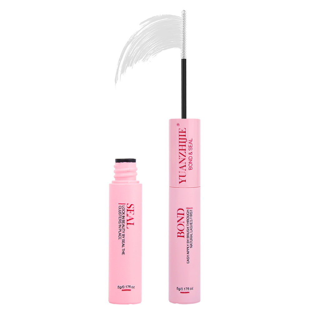 YUANZHIJIE Waterproof Eyelashes Glue for DIY Lash Extension Retention Lash Bond and Seal Glue for Retaining Lashes Clusters