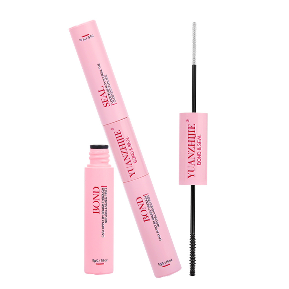 YUANZHIJIE Waterproof DIY Eyelash Extension Retention Glue Lash Bond and Seal Lash Clusters Glue for Retaining Lash Extensions