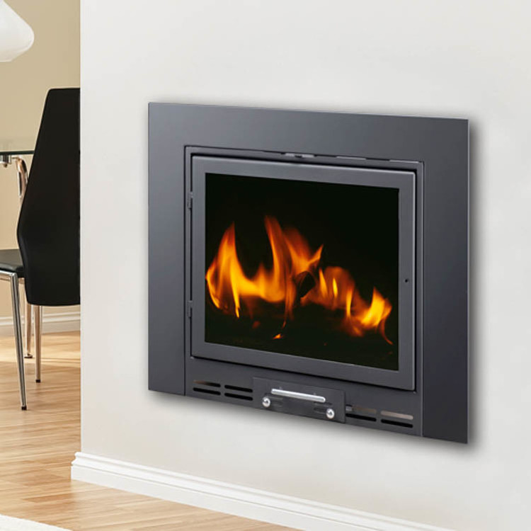 Wall Inserted Landscape heater stoves wood burning Fireplace Room Insert Wood Stove Fires Heater for Home Use