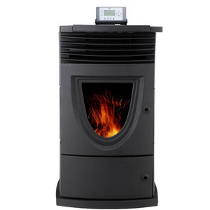 Cast Iron  Indoor Freestanding Heating-Equipment Wood Pellet Stove Fireplace Room Fire Heater Burner Surround