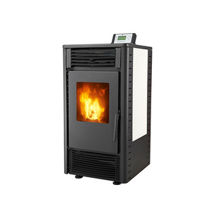 Indoor Home Heater Feuerstellen Gas Fireplace See Through Wood Pellets Stoves  with Ceramic Panel Heating-Equipment