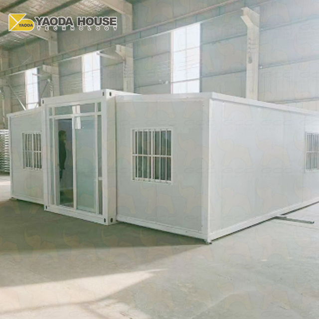 Prefabricated 20Ft Container Temporary Housing  Modular House Prefab Steel Structure Container Portable Meeting Room