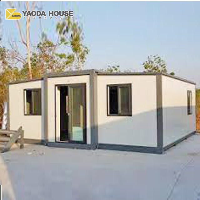 Prefabricated 20Ft Container Temporary Housing  Modular House Prefab Steel Structure Container Portable Meeting Room