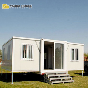 Prefabricated 20Ft Container Temporary Housing  Modular House Prefab Steel Structure Container Portable Meeting Room