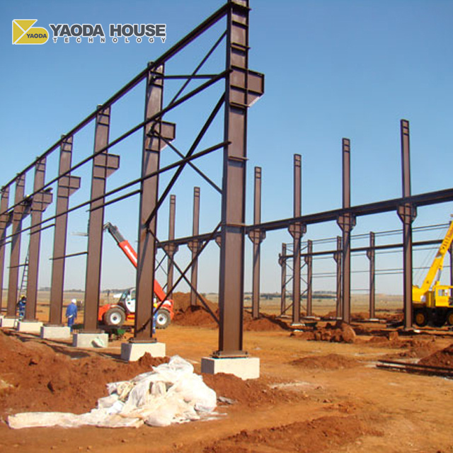 Steel Structure Prefab Warehouse Engineering Metal Building Structure Prefab Construction Warehouse Shed