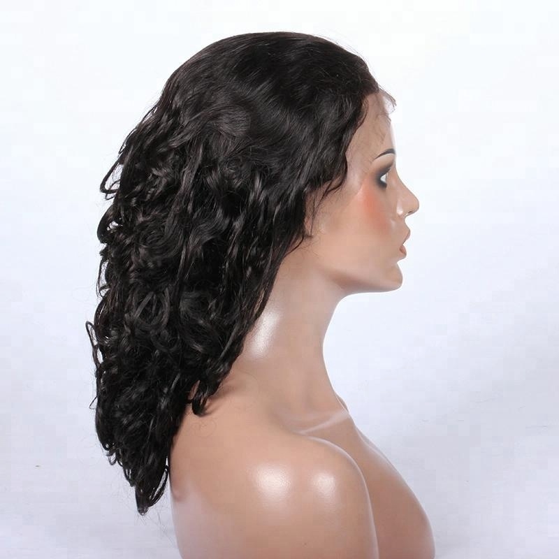 Premier Full saxy Image Indian Beyonce big bottom Curly Human Hair Lace Front Wigs in Miami