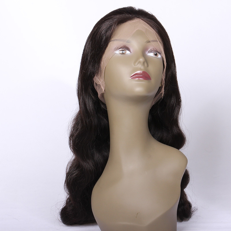 Qingdao premier top quality lace wigs natural color Mongolian remy hair long hair length 40 inch human hair whole lace wig