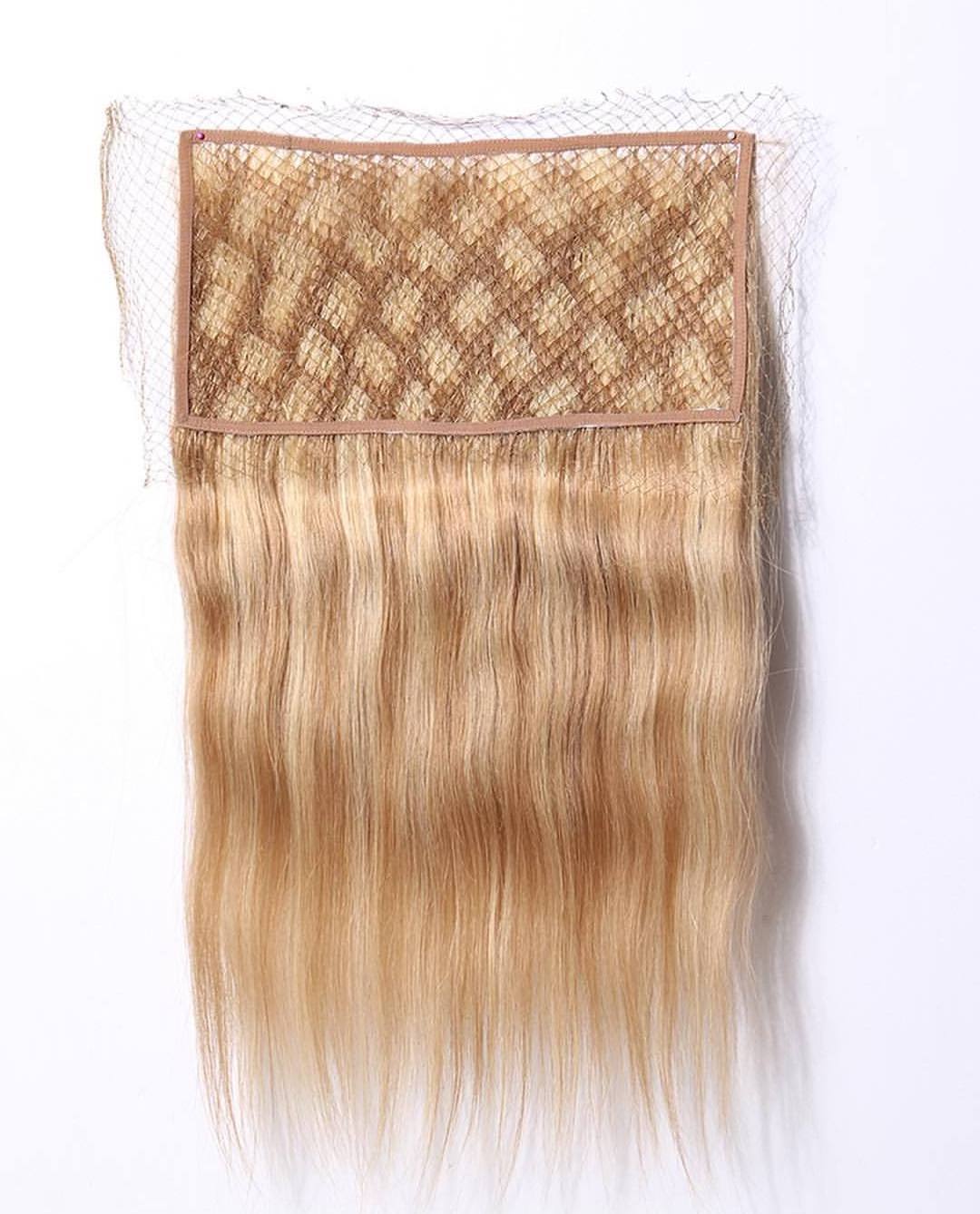 VIRGIN HUMAN HAIR 100% HANDTIED INTEGRATION HAIR EXTENSIONS FISHNET INTEGRATION HAIR PIECES