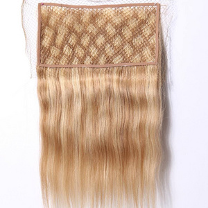 VIRGIN HUMAN HAIR 100% HANDTIED INTEGRATION HAIR EXTENSIONS FISHNET INTEGRATION HAIR PIECES