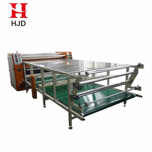 Hot small heat press transfer roll fabric printing textile roll to piece digital sublimation rotary calender machine