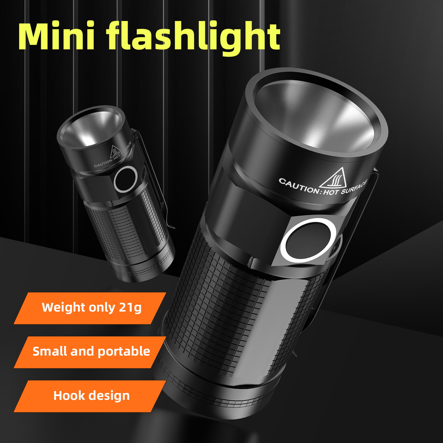 Mini Portable Magnetic Usb Rechargeable High Power Camping Waterproof Long Range Lantern Led Flashlight