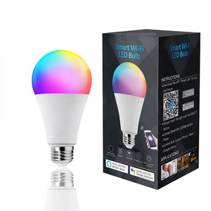 Tuya Smart light bulb 800Lm wifi smart bulb RGB colorful UL Smart lamp