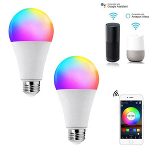 Hot Sale Popular Alexa and Google WiFi Led Bulb 9W 10W RGB Smart LED Light Bulbs